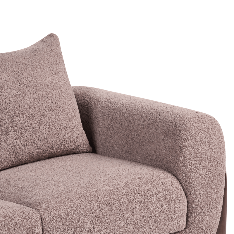 2-sits soffa Vinliden - Rosa - Möbler - Vardagsrum - Soffor - 2-sits soffor