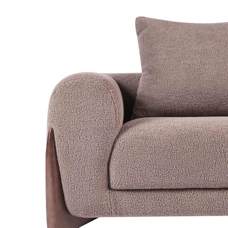 2-sits soffa Vinliden - Rosa - Möbler - Vardagsrum - Soffor - 2-sits soffor