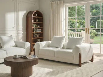 2-sits soffa Vinliden - Vit - Möbler - Vardagsrum - Soffor - 2-sits soffor