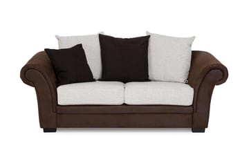 VINTON 2-sits Soffa Brun/Beige