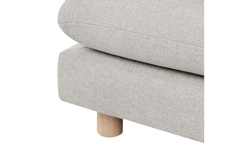 2-sitssoffa Heden Beige/ljust trä - Beige/ljust trä - Möbler - Vardagsrum - Soffor - 2-sits soffor