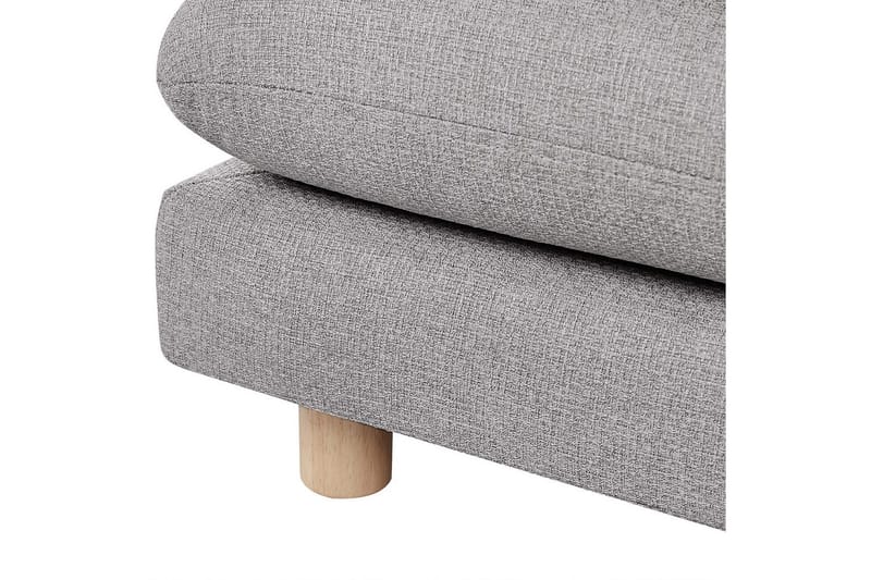2-sitssoffa Heden Grå/ljust trä - Grå/ljust trä - Möbler - Vardagsrum - Soffor - 2-sits soffor