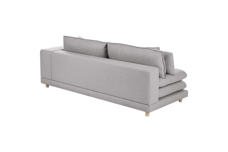 2-sitssoffa Heden Grå/ljust trä - Grå/ljust trä - Möbler - Vardagsrum - Soffor - 2-sits soffor