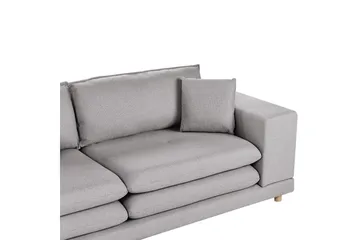 2-sitssoffa Heden Grå/ljust trä - Grå/ljust trä - Möbler - Vardagsrum - Soffor - 2-sits soffor