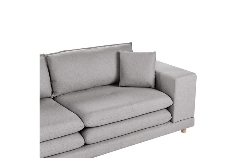 2-sitssoffa Heden Grå/ljust trä - Grå/ljust trä - Möbler - Vardagsrum - Soffor - 2-sits soffor