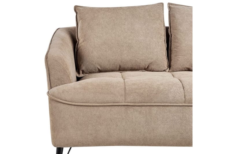 2-sitssoffa Hobro Brun, Svart - Brun, Svart - Möbler - Vardagsrum - Soffor - 2-sits soffor