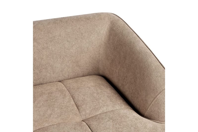 2-sitssoffa Hobro Brun, Svart - Brun, Svart - Möbler - Vardagsrum - Soffor - 2-sits soffor
