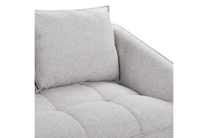 2-sitssoffa Hobro Grå, svart - Grå - Möbler - Vardagsrum - Soffor - 2-sits soffor