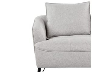 2-sitssoffa Hobro Grå, svart - Grå - Möbler - Vardagsrum - Soffor - 2-sits soffor