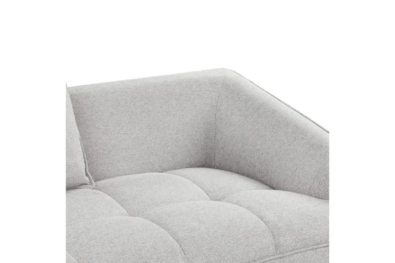 2-sitssoffa Hobro Grå, svart - Grå - Möbler - Vardagsrum - Soffor - 2-sits soffor