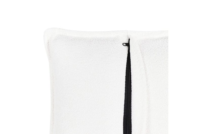 2-sitssoffa Hobro Vit, Svart - Vit, Svart - Möbler - Vardagsrum - Soffor - 2-sits soffor