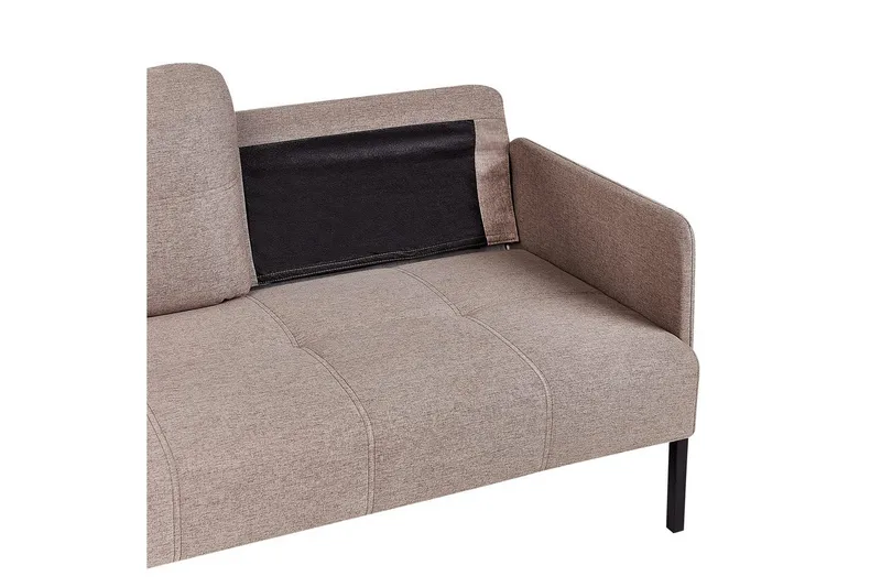 2-sitssoffa Lahti Brun, Svart - Brun, Svart - Möbler - Vardagsrum - Soffor - 2-sits soffor
