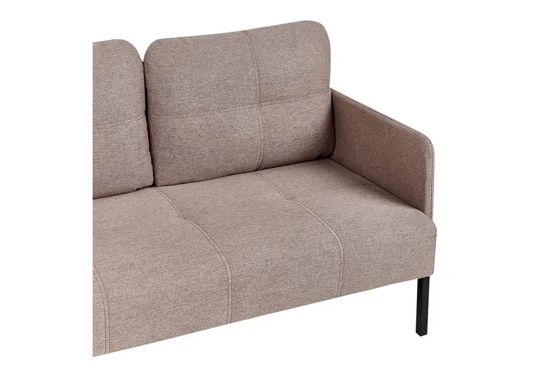 2-sitssoffa Lahti Brun, Svart - Brun, Svart - Möbler - Vardagsrum - Soffor - 2-sits soffor