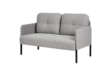 2-sitssoffa Lahti Grå, svart - Grå, svart - Möbler - Vardagsrum - Soffor - 2-sits soffor