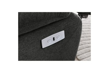2-sitssoffa Lannilis Antracit, Tyg/Trä/Metall - Antracit, Tyg/Trä/Metall - Möbler - Vardagsrum - Soffor - Reclinersoffor & Biosoffor