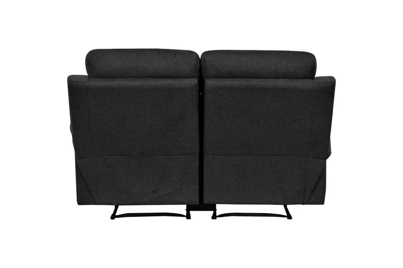 2-sitssoffa Lannilis Antracit, Tyg/Trä/Metall - Antracit, Tyg/Trä/Metall - Möbler - Vardagsrum - Soffor - Reclinersoffor & Biosoffor