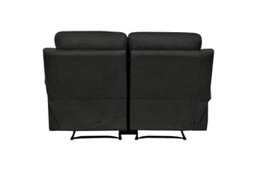 2-sitssoffa Lannilis Antracit, Tyg/Trä/Metall - Antracit, Tyg/Trä/Metall - Möbler - Vardagsrum - Soffor - Reclinersoffor & Biosoffor