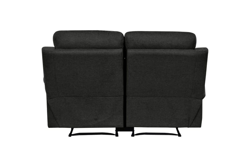 2-sitssoffa Lannilis Antracit, Tyg/Trä/Metall - Antracit, Tyg/Trä/Metall - Möbler - Vardagsrum - Soffor - Reclinersoffor & Biosoffor