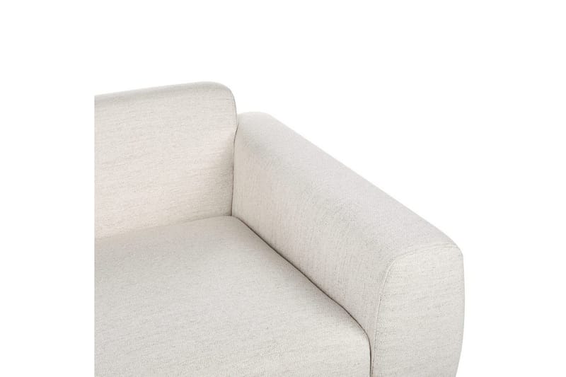 2-sitssoffa Laurila Beige, mörkt trä - Beige, mörkt trä - Möbler - Vardagsrum - Soffor - 2-sits soffor