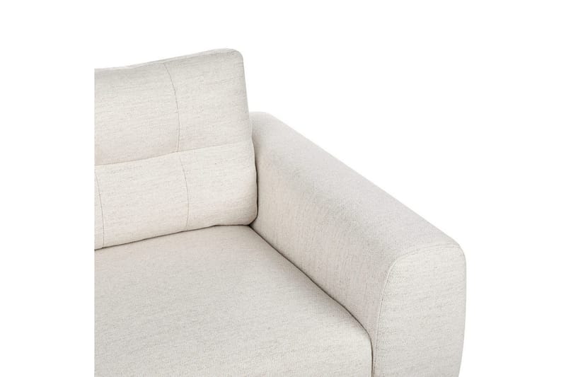 2-sitssoffa Laurila Beige, mörkt trä - Beige, mörkt trä - Möbler - Vardagsrum - Soffor - 2-sits soffor