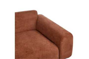 2-sitssoffa Laurila Brunt, mörkt trä - Brunt, mörkt trä - Möbler - Vardagsrum - Soffor - 2-sits soffor