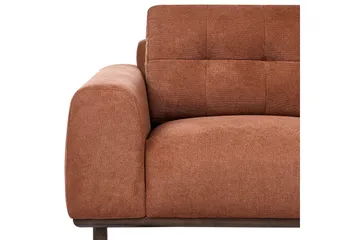 2-sitssoffa Laurila Brunt, mörkt trä - Brunt, mörkt trä - Möbler - Vardagsrum - Soffor - 2-sits soffor
