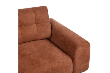 2-sitssoffa Laurila Brunt, mörkt trä - Brunt, mörkt trä - Möbler - Vardagsrum - Soffor - 2-sits soffor