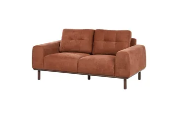 2-sitssoffa Laurila Brunt, mörkt trä - Brunt, mörkt trä - Möbler - Vardagsrum - Soffor - 2-sits soffor