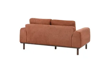 2-sitssoffa Laurila Brunt, mörkt trä - Brunt, mörkt trä - Möbler - Vardagsrum - Soffor - 2-sits soffor