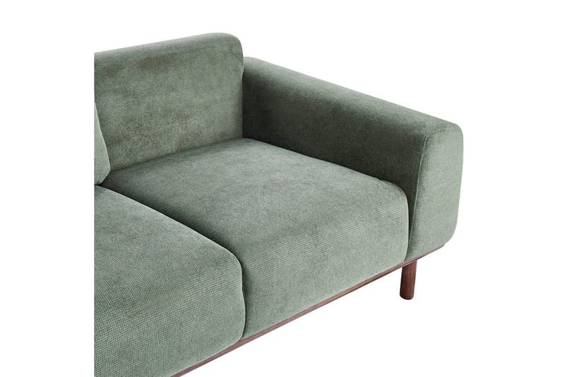 2-sitssoffa Laurila Grönt, mörkt trä - Grönt, mörkt trä - Möbler - Vardagsrum - Soffor - 2-sits soffor