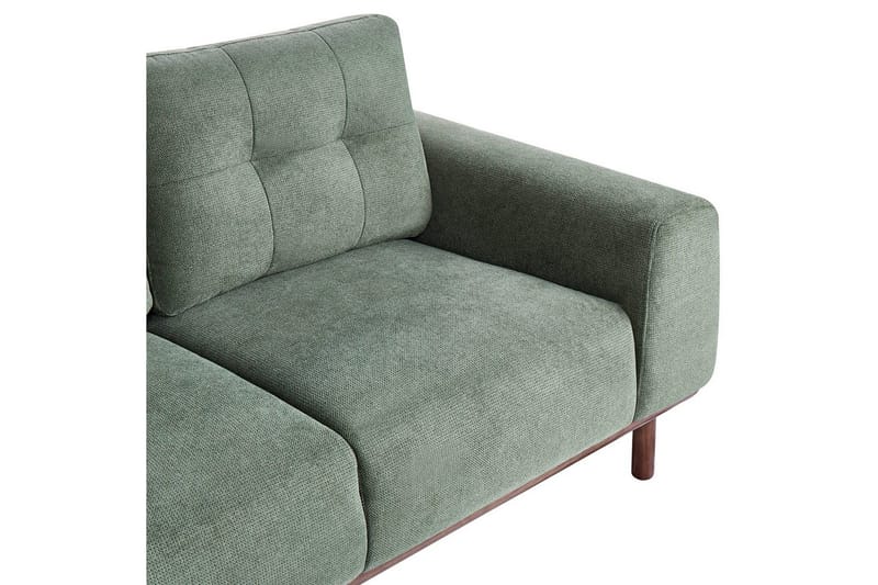 2-sitssoffa Laurila Grönt, mörkt trä - Grönt, mörkt trä - Möbler - Vardagsrum - Soffor - 2-sits soffor