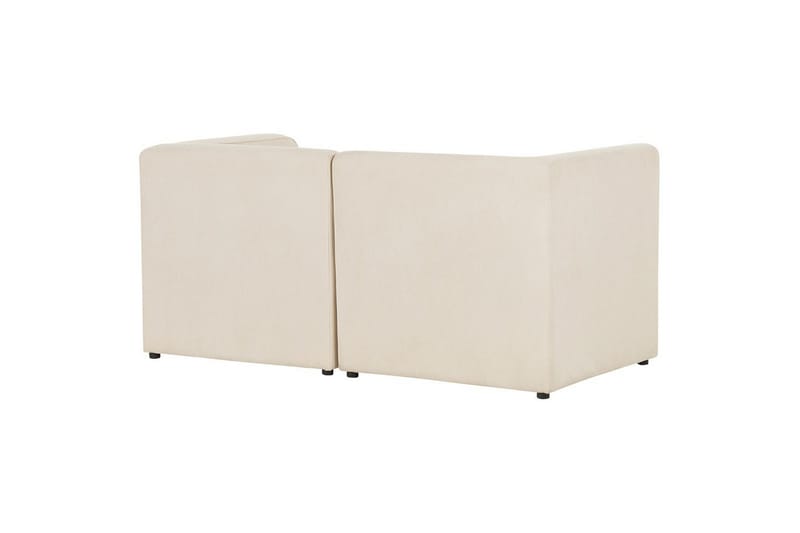 2-sitssoffa Lemvig Beige - Beige - Möbler - Vardagsrum - Soffor - Modulsoffor - Komplett modulsoffa