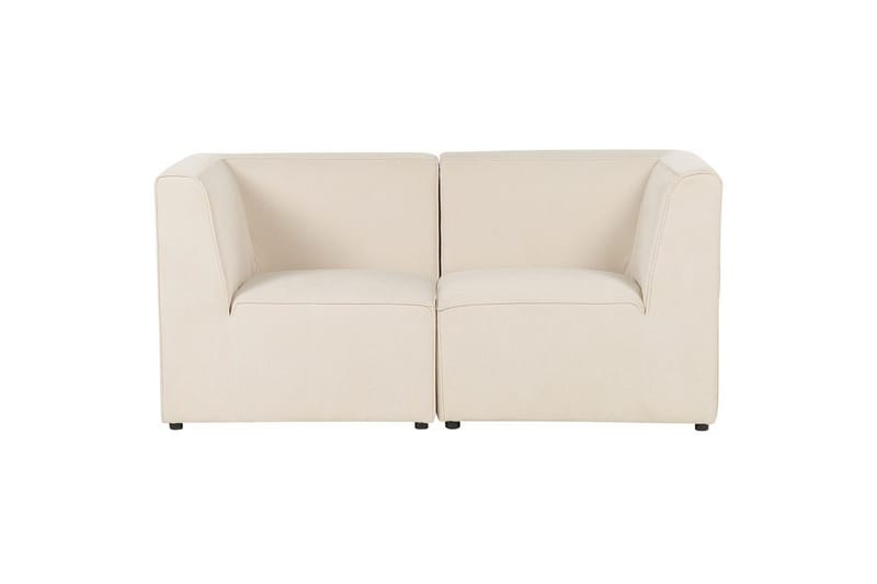 2-sitssoffa Lemvig Beige - Beige - Möbler - Vardagsrum - Soffor - Modulsoffor - Komplett modulsoffa