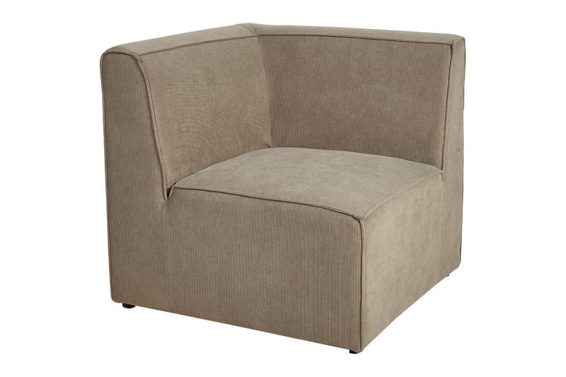 2-sitssoffa Lemvig Taupe - Taupe - Möbler - Vardagsrum - Soffor - Modulsoffor - Komplett modulsoffa