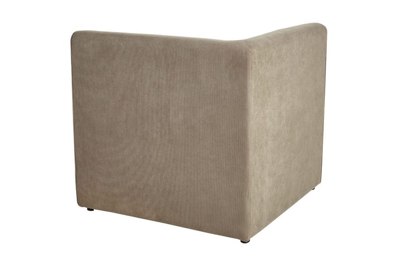 2-sitssoffa Lemvig Taupe - Taupe - Möbler - Vardagsrum - Soffor - Modulsoffor - Komplett modulsoffa