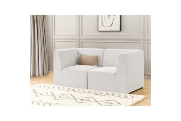 2-sitssoffa Lemvig Vit - Vit - Möbler - Vardagsrum - Soffor - Modulsoffor - Komplett modulsoffa