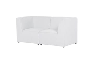 2-sitssoffa Lemvig Vit - Vit - Möbler - Vardagsrum - Soffor - Modulsoffor - Komplett modulsoffa