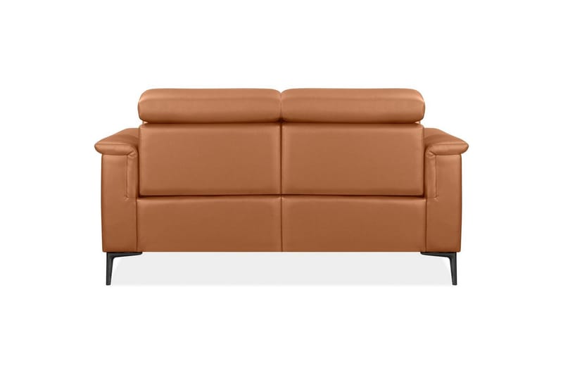 2-sitssoffa Lund Cognac, Läder/PU, Elektrisk vilstol - Cognac, Läder/PU, Elektrisk vilstol - Möbler - Vardagsrum - Soffor - Reclinersoffor & Biosoffor