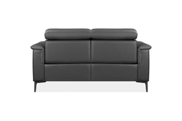 2-sitssoffa Lund Grå, PU, Elektrisk vilstol - Grå, PU, Elektrisk vilstol - Möbler - Vardagsrum - Soffor - Reclinersoffor & Biosoffor