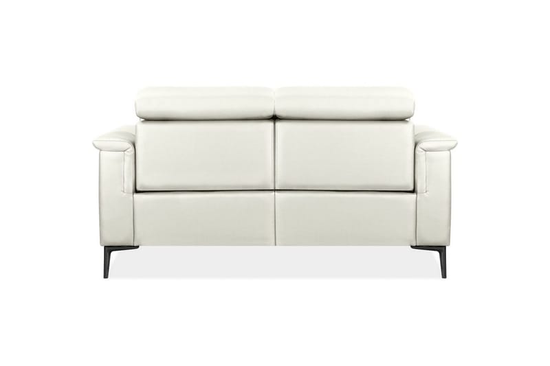 2-sitssoffa Lund Kräm, PU, Manuell vilstol - Kräm, PU, Manuell vilstol - Möbler - Vardagsrum - Soffor - Reclinersoffor & Biosoffor