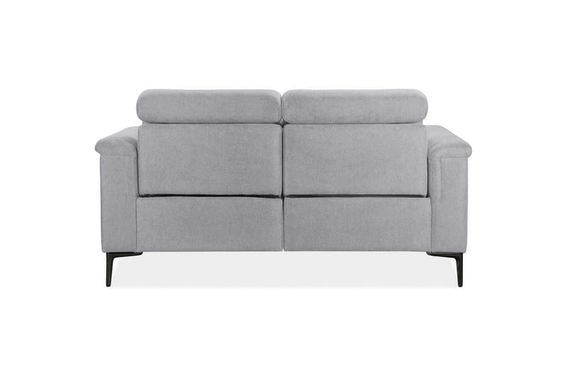 2-sitssoffa Lund Ljusgrå, Belfast tyg, Elektrisk vilstol - Ljusgrå, Belfast tyg, Elektrisk vilstol - Möbler - Vardagsrum - Soffor - Reclinersoffor & Biosoffor