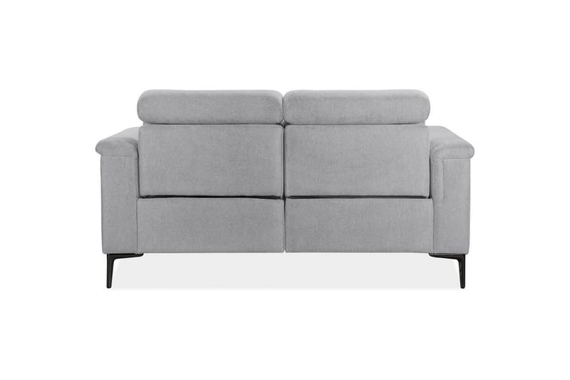 2-sitssoffa Lund Ljusgrå, Belfast tyg, Elektrisk vilstol - Ljusgrå, Belfast tyg, Elektrisk vilstol - Möbler - Vardagsrum - Soffor - Reclinersoffor & Biosoffor