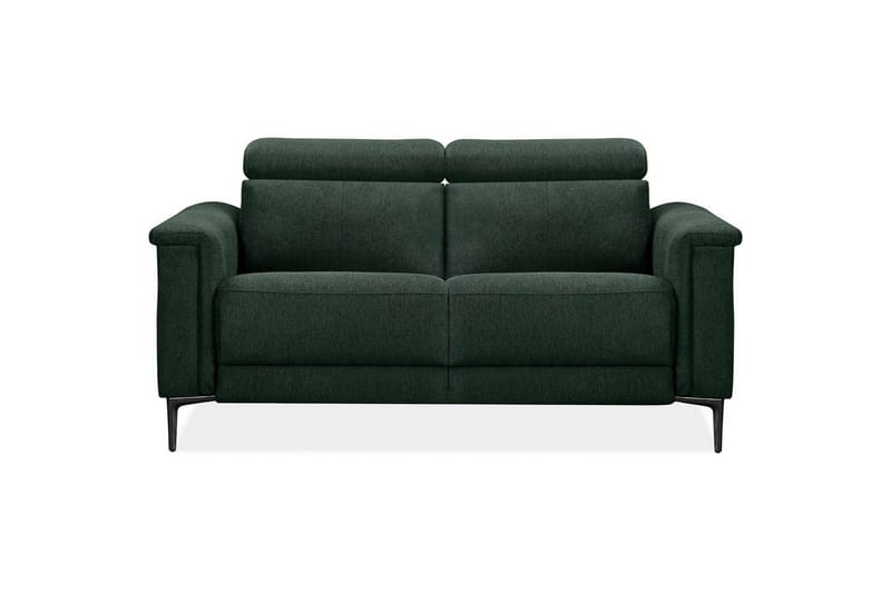 2-sitssoffa Lund Mörkgrön, Belfast tyg, Elektrisk vilstol - Mörkgrön, Belfast tyg, Elektrisk vilstol - Möbler - Vardagsrum - Soffor - Reclinersoffor & Biosoffor