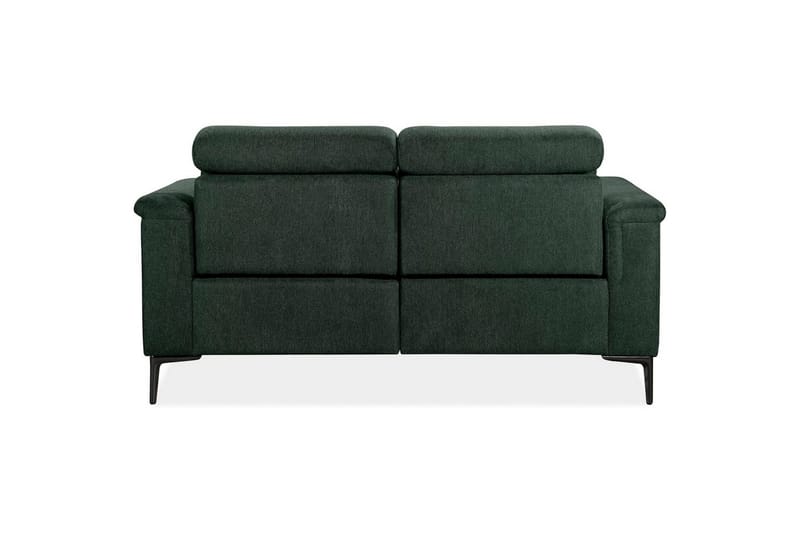 2-sitssoffa Lund Mörkgrön, Belfast tyg, Manuell vilstol - Mörkgrön, Belfast tyg, Manuell vilstol - Möbler - Vardagsrum - Soffor - Reclinersoffor & Biosoffor