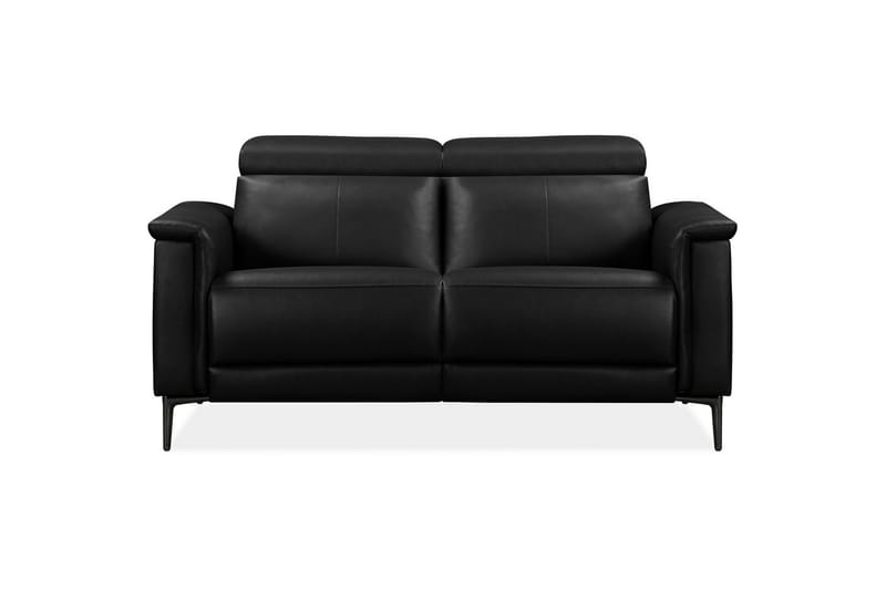 2-sitssoffa Lund Svart, Läder/PU, Elektrisk vilstol - Svart, Läder/PU, Elektrisk vilstol - Möbler - Vardagsrum - Soffor - Reclinersoffor & Biosoffor
