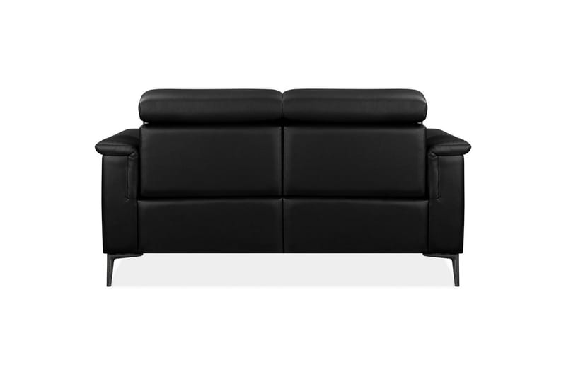 2-sitssoffa Lund Svart, Läder/PU, Elektrisk vilstol - Svart, Läder/PU, Elektrisk vilstol - Möbler - Vardagsrum - Soffor - Reclinersoffor & Biosoffor
