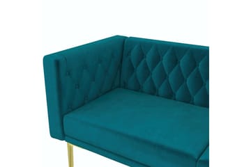 2-sitssoffa Marseille Smaragdgrön - Smaragdgrön - Möbler - Vardagsrum - Soffor - 2-sits soffor