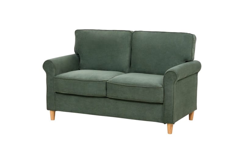 2-sitssoffa Ronneby Grönt, ljust trä - Grönt, ljust trä - Möbler - Vardagsrum - Soffor - 2-sits soffor
