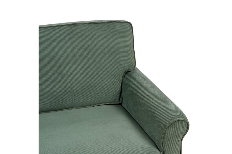 2-sitssoffa Ronneby Grönt, ljust trä - Grönt, ljust trä - Möbler - Vardagsrum - Soffor - 2-sits soffor