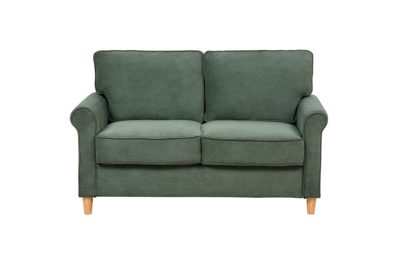 2-sitssoffa Ronneby Grönt, ljust trä - Grönt, ljust trä - Möbler - Vardagsrum - Soffor - 2-sits soffor